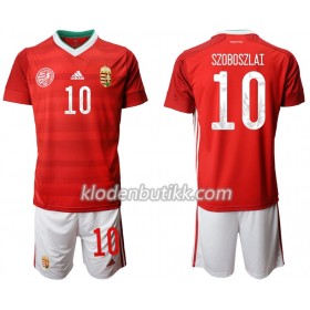 Ungarn SZOBOSZLAI 10 Barn Hjemmedraktsett Euro 2020 Kortermet (+ Korte bukser)